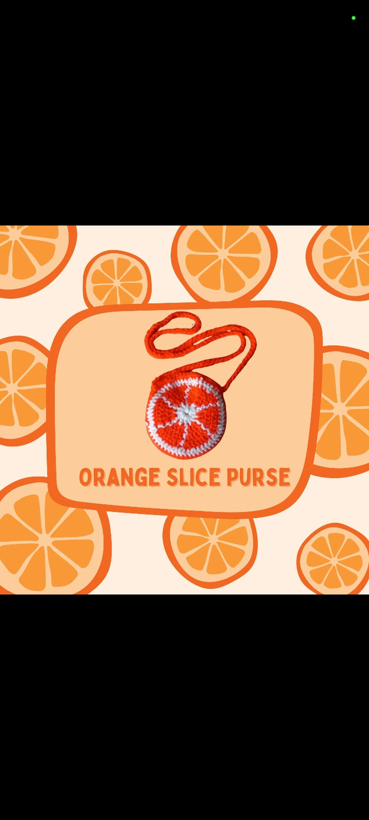 Orange Toddler Purse